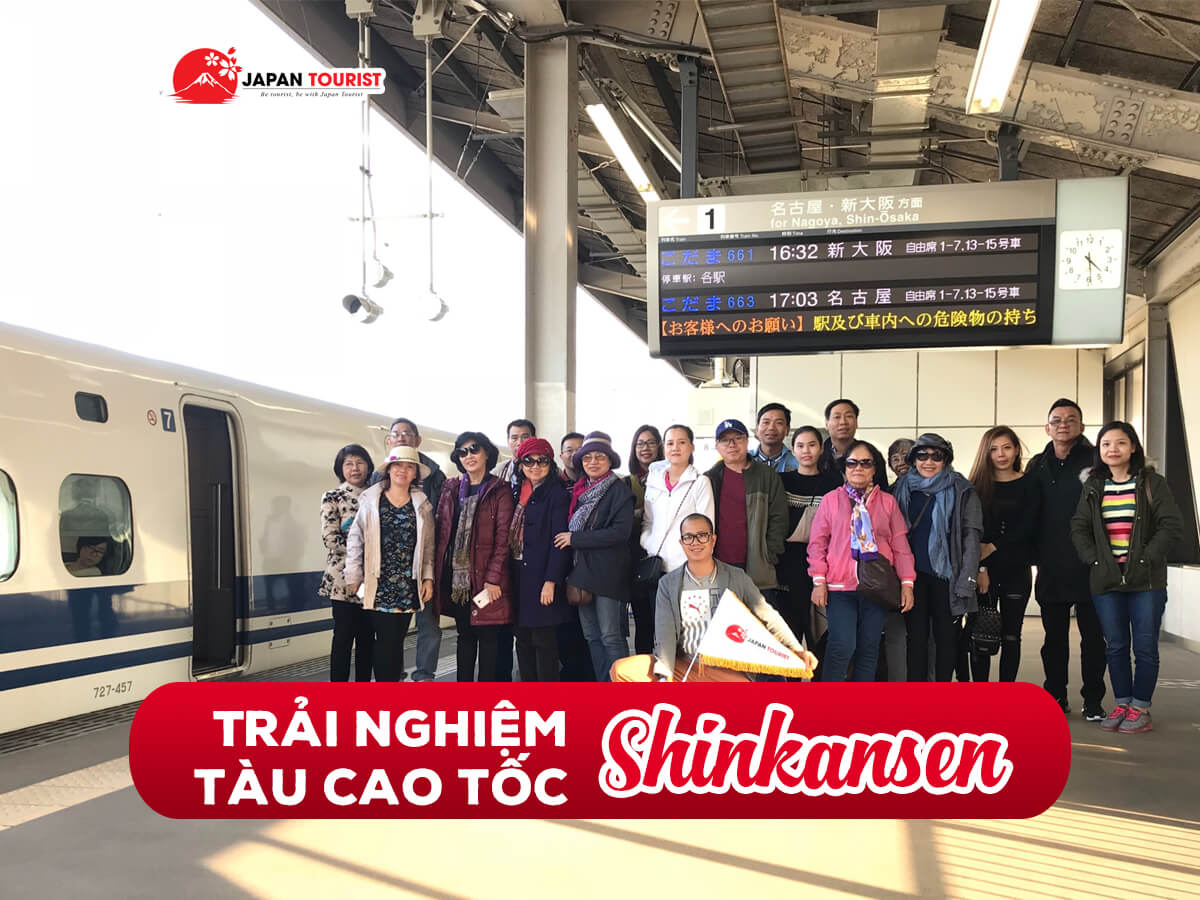 Trải nghiệm tàu Shinkansen