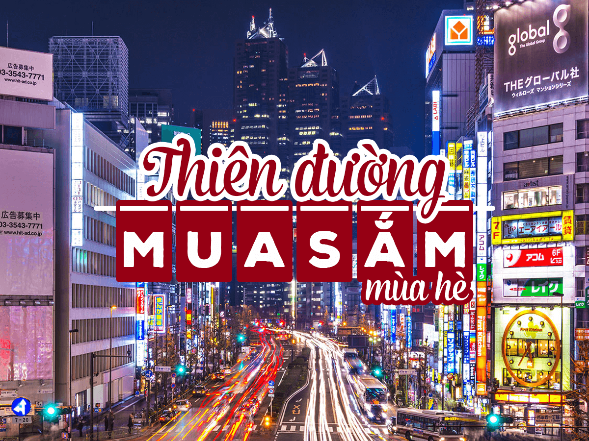 Nhật Bản, thiên đường mua sắm mùa hè