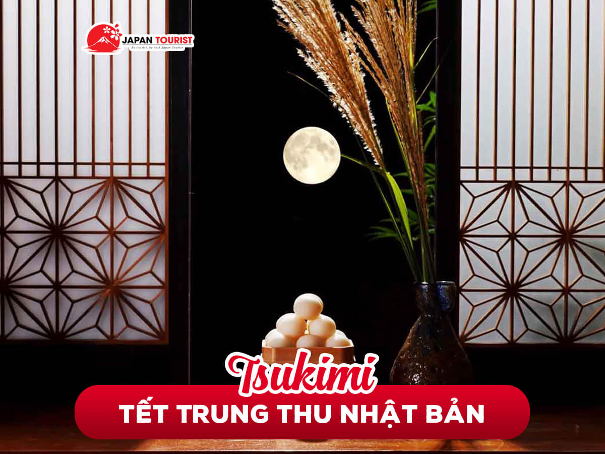 Tsukimi - tết trung thu Nhật Bản